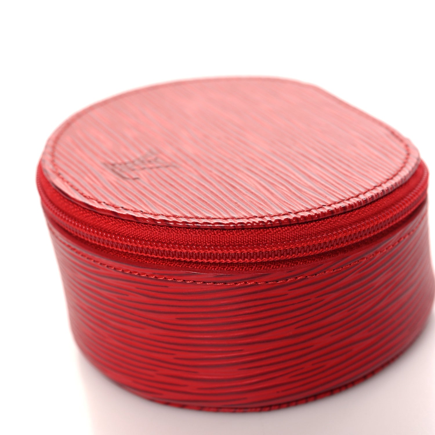 Louis Vuitton Epi Ecrin Bijoux 10cm Jewelry Box Case Red 7 of 8