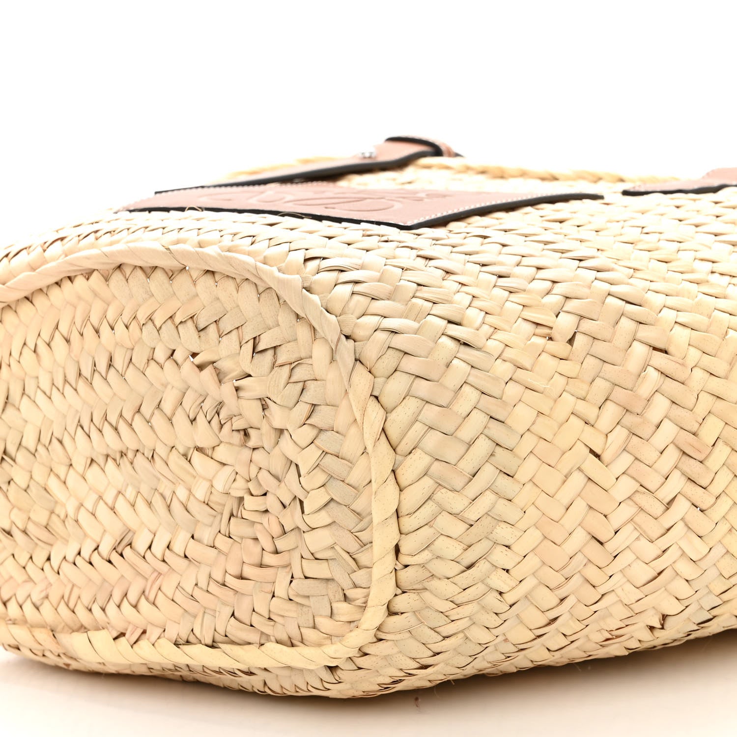 Loewe Raffia Basket Tote Bag Natural Tan 9 of 9