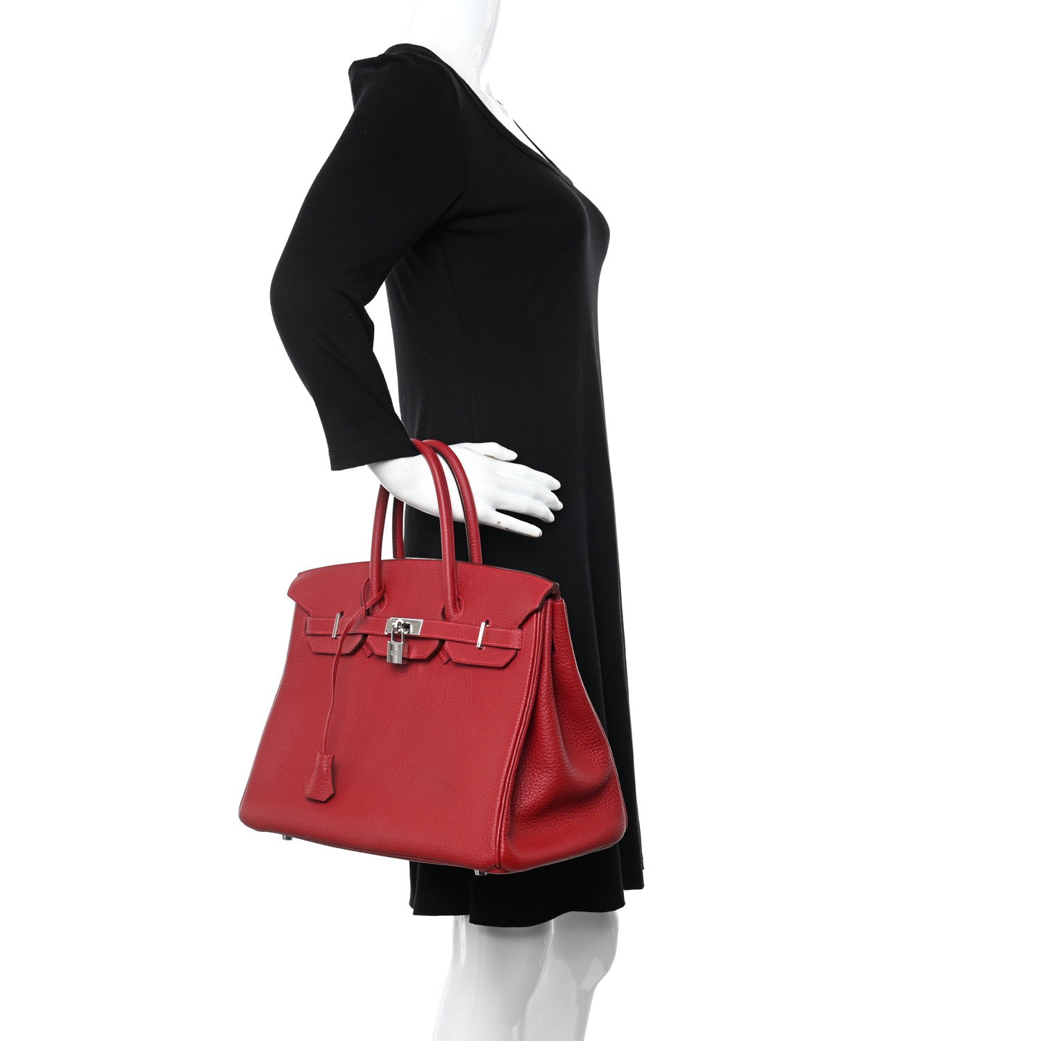 Hermes Togo Birkin 35 Rouge Vif 2 of 13