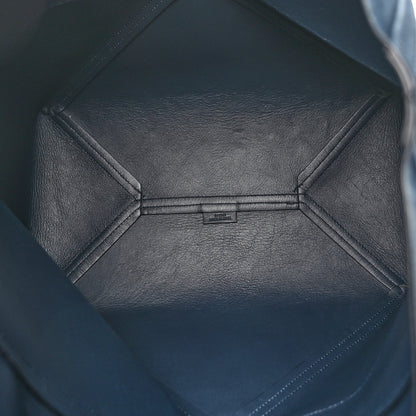 Loewe Suede Large Puzzle Fold Tote Denim 5 of 10