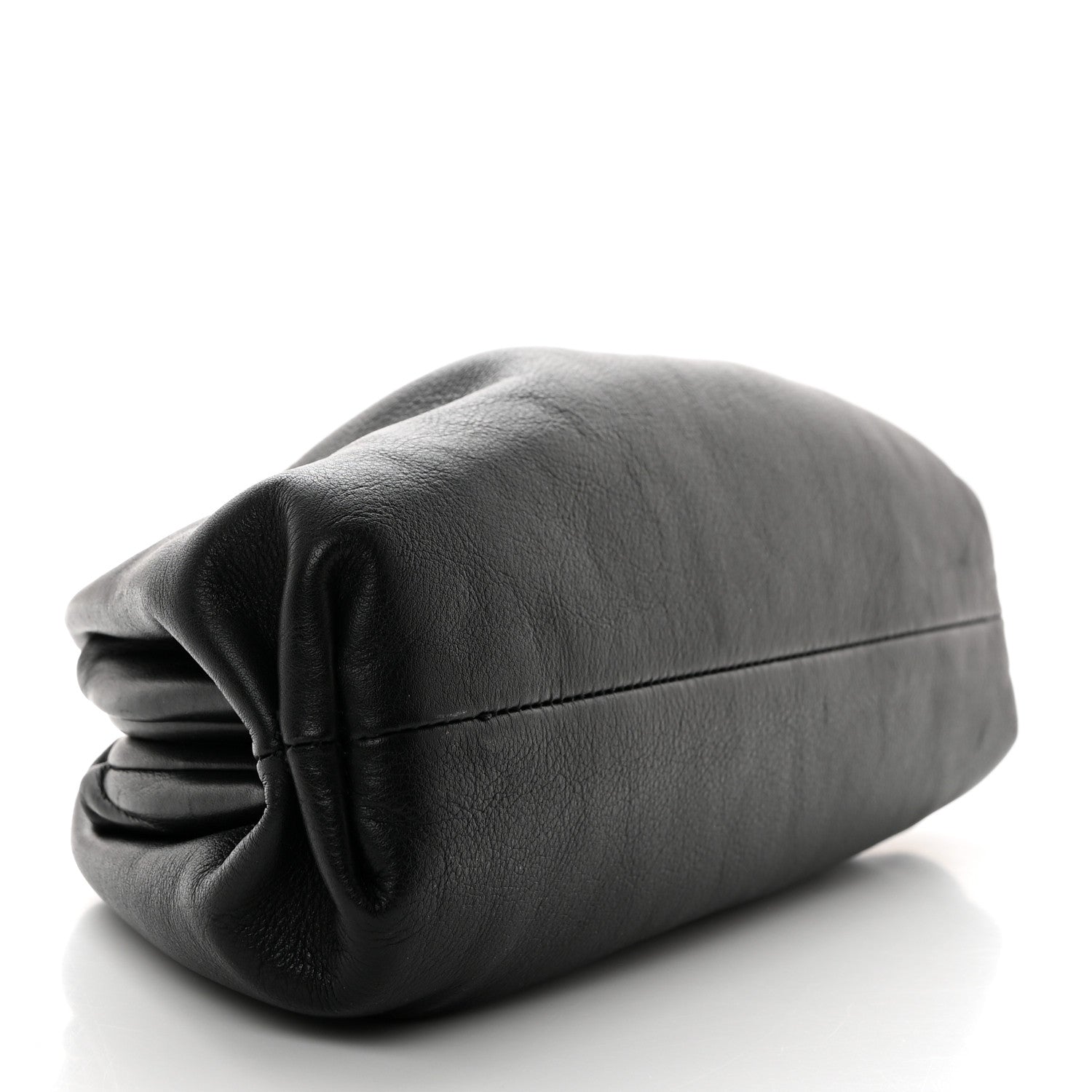 Bottega Veneta Butter Calfskin The Mini Pouch Clutch Black 4 of 7