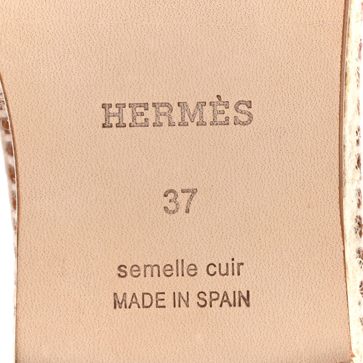 Suede Goatskin Womens Joven Espadrilles 37 Rose De Venise Gold