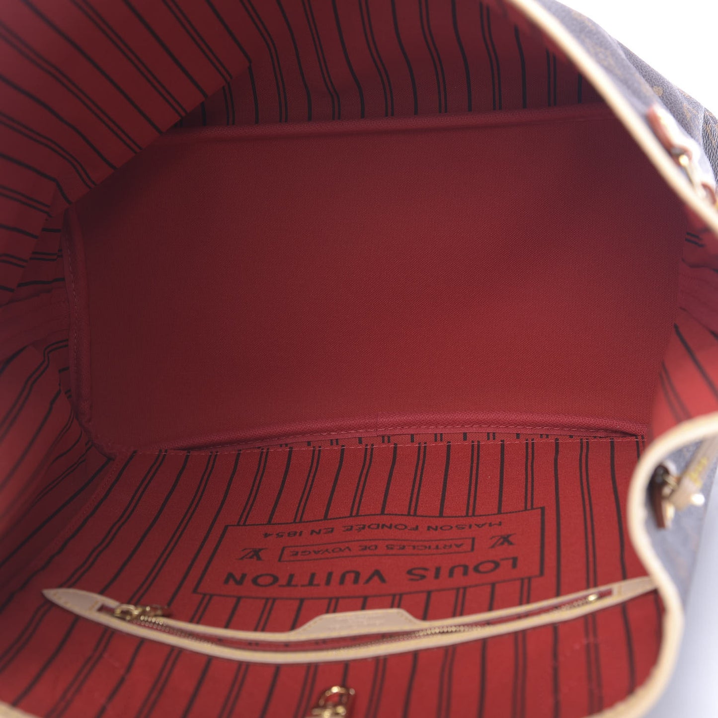 Monogram Neo Neverfull MM Cherry