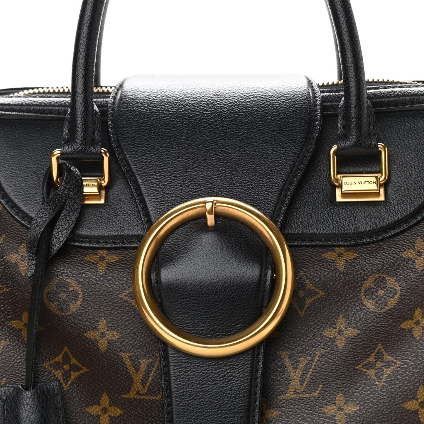 Monogram Golden Arrow Speedy Black