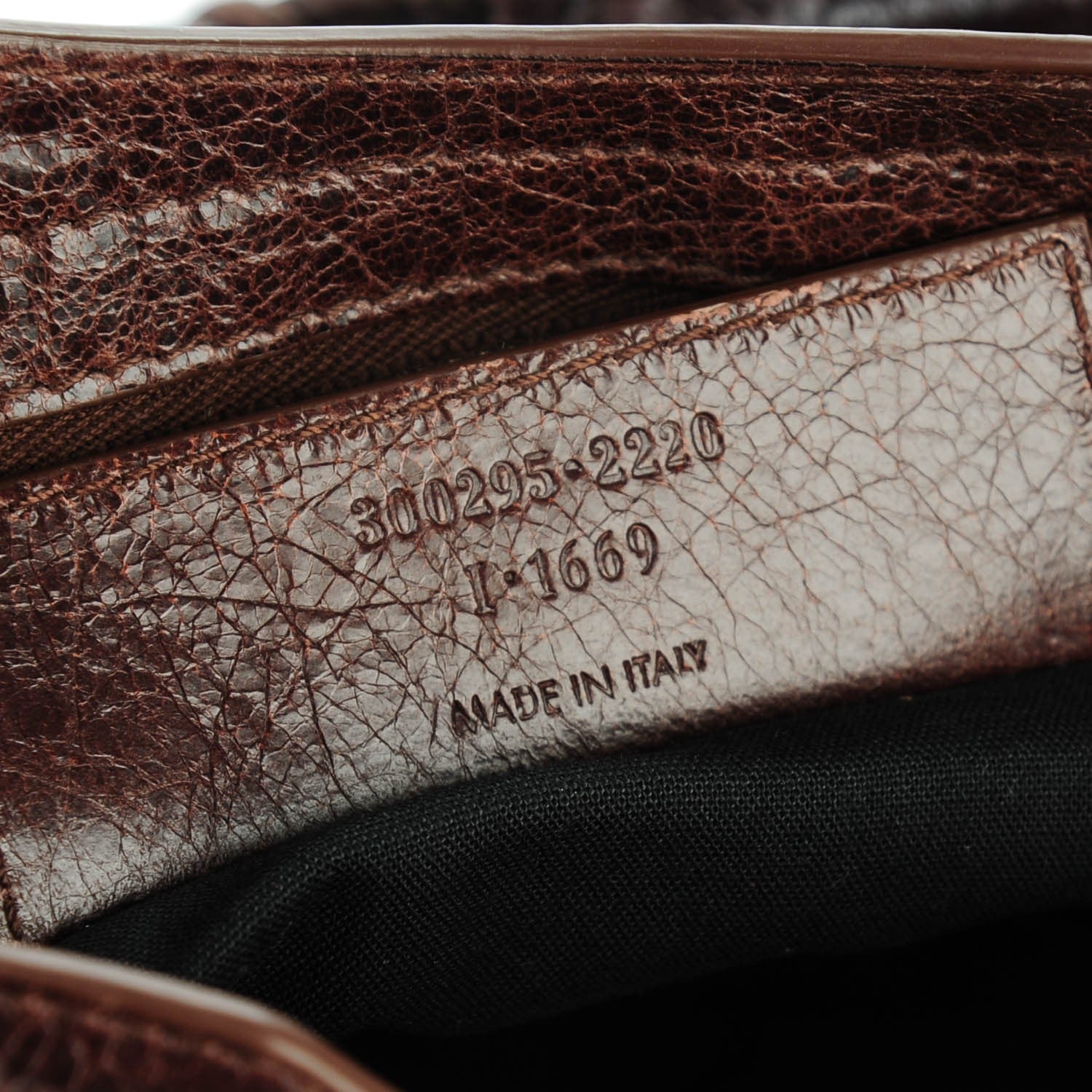 Balenciaga Agneau Classic Hardware Mini City Cigare Fonce 6 of 6