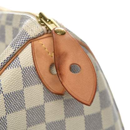 Louis Vuitton Damier Azur Speedy 35 8 of 9