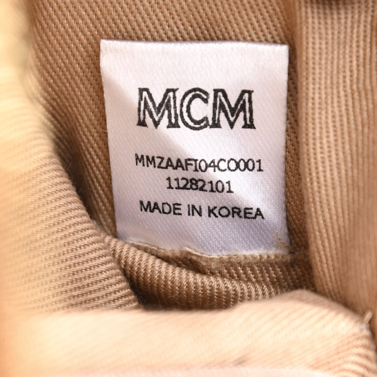 MCM Visetos Small Fusten Belt Bag Cognac 5 of 9