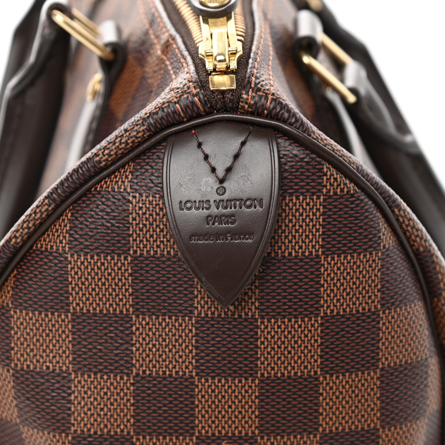 Louis Vuitton Damier Ebene Speedy 25 6 of 10