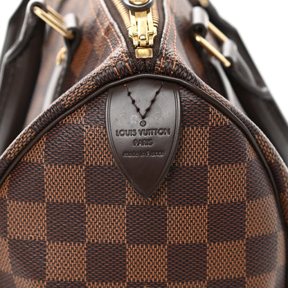 Louis Vuitton Damier Ebene Speedy 25 6 of 10