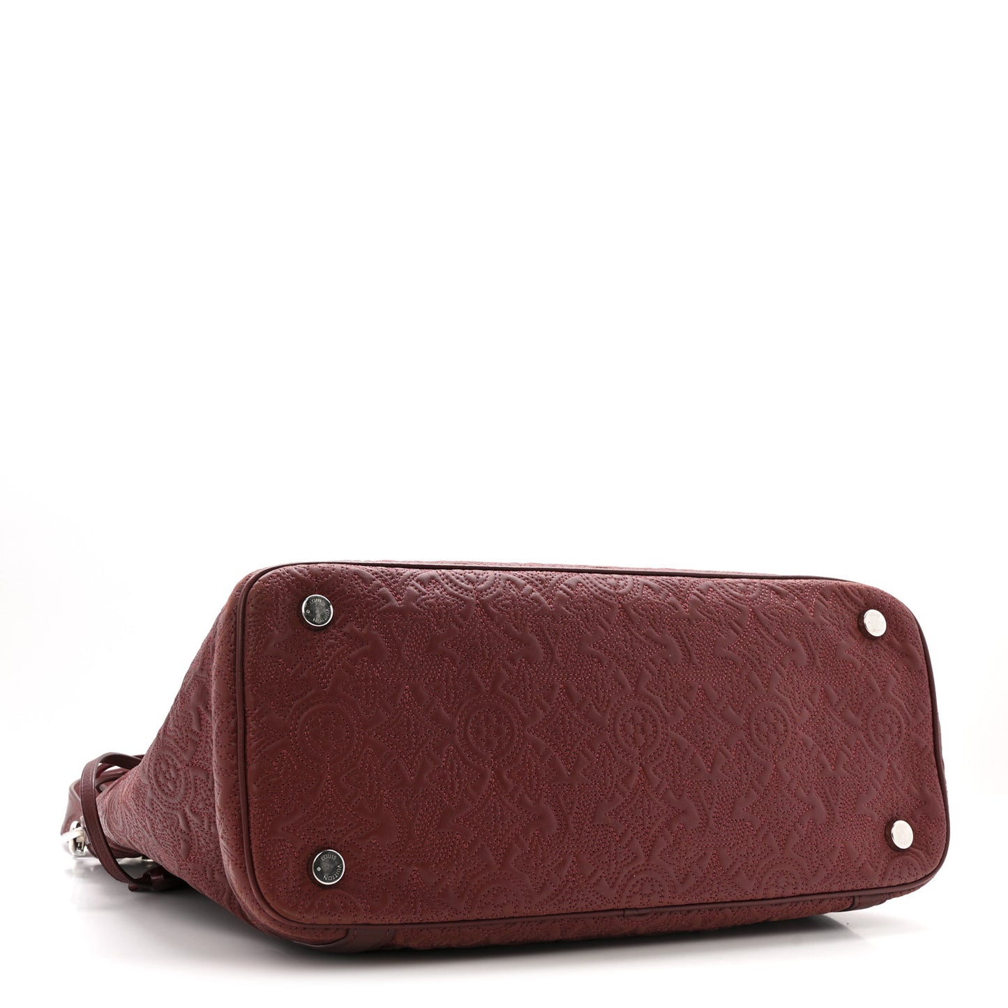 Monogram Lambskin Antheia Ixia MM Fuchsia