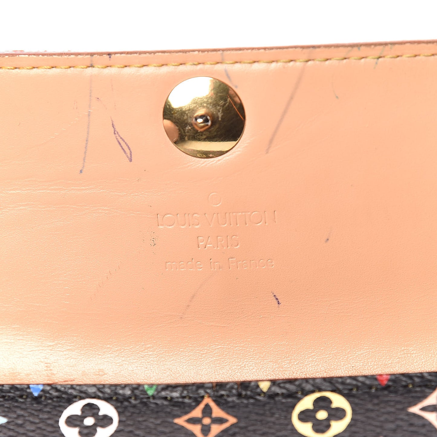 Monogram Multicolor Sarah Wallet Black Grenade