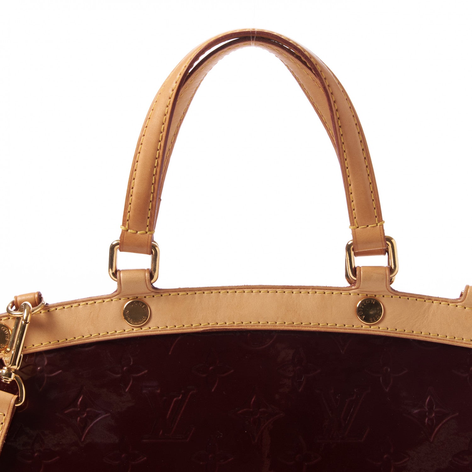 Louis Vuitton Vernis Brea MM Rouge Fauviste 8 of 10