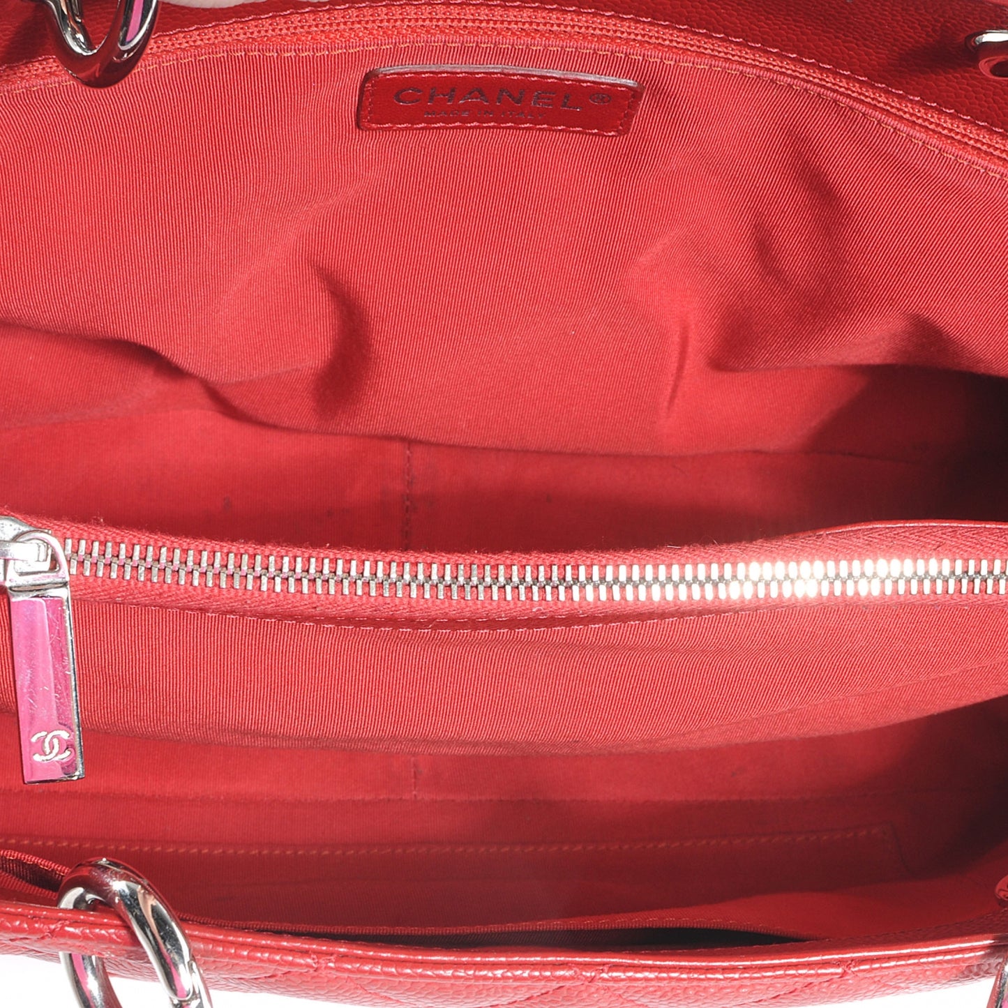 Caviar Grand Shopping Tote GST Red