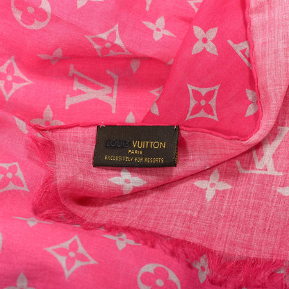 Louis Vuitton Cotton Monogram Sunrise Shawl 4 of 4