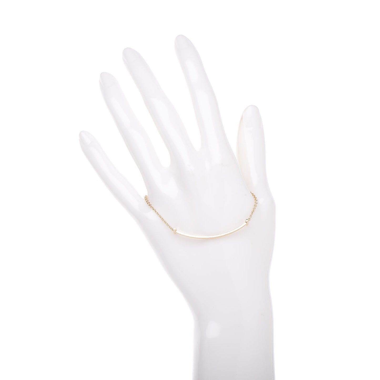 18K Yellow Gold T Smile Bracelet