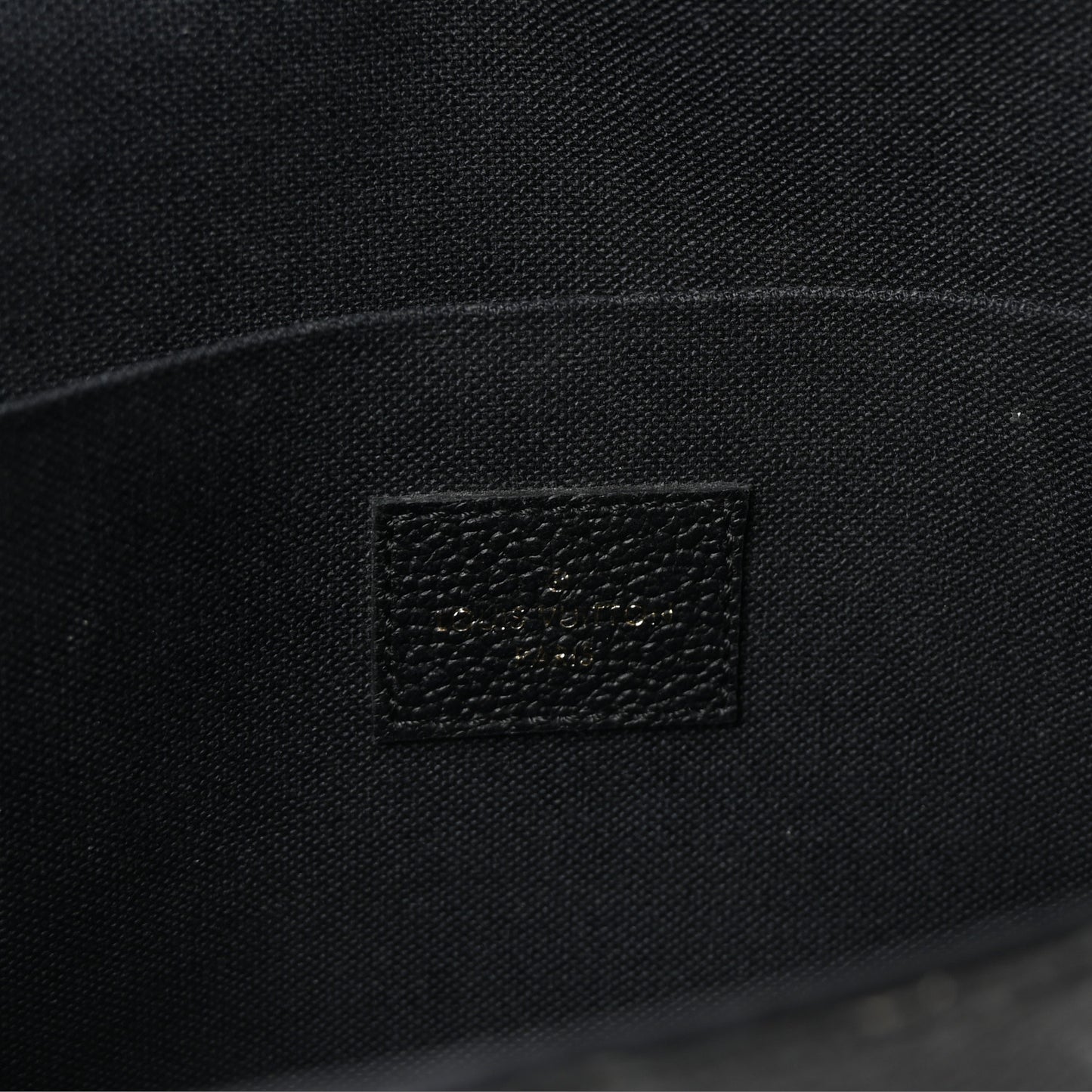 Empreinte Pochette Felicie Chain Wallet Black