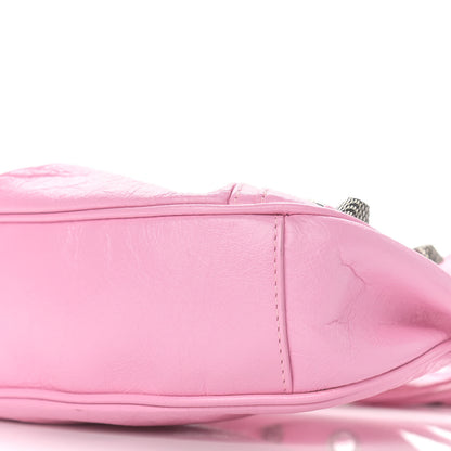 Balenciaga Agneau Arena Le Cagole Shoulder Bag XS Candy Pink 9 of 9