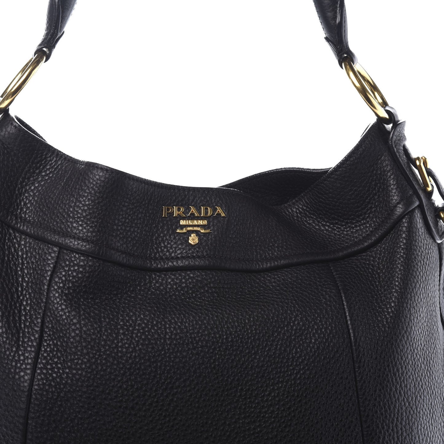 Vitello Daino Hobo Black