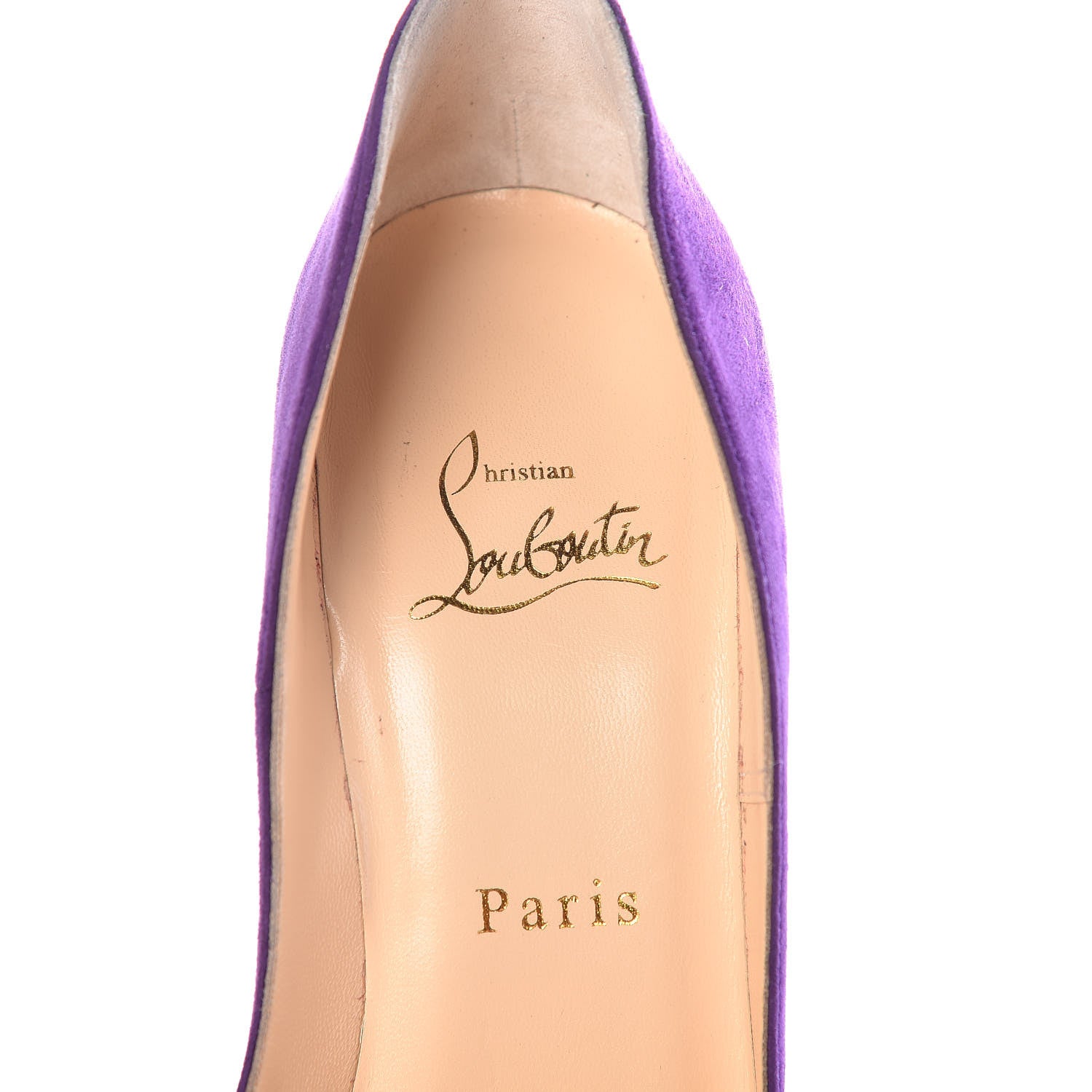 Christian Louboutin Suede So Kate 120 Pumps 37.5 Violet 10 of 11