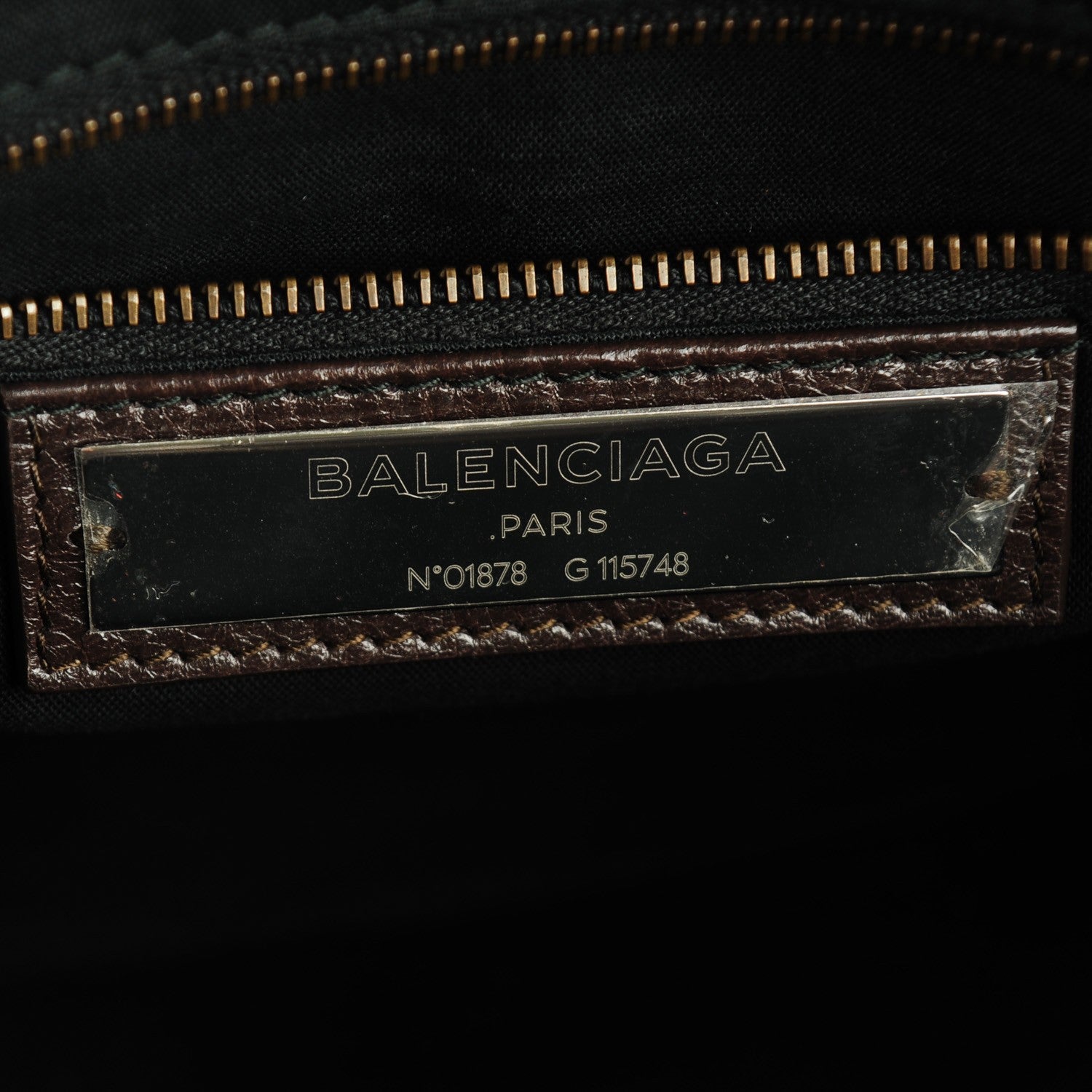 Balenciaga Agneau Classic Hardware City Charbon 7 of 8