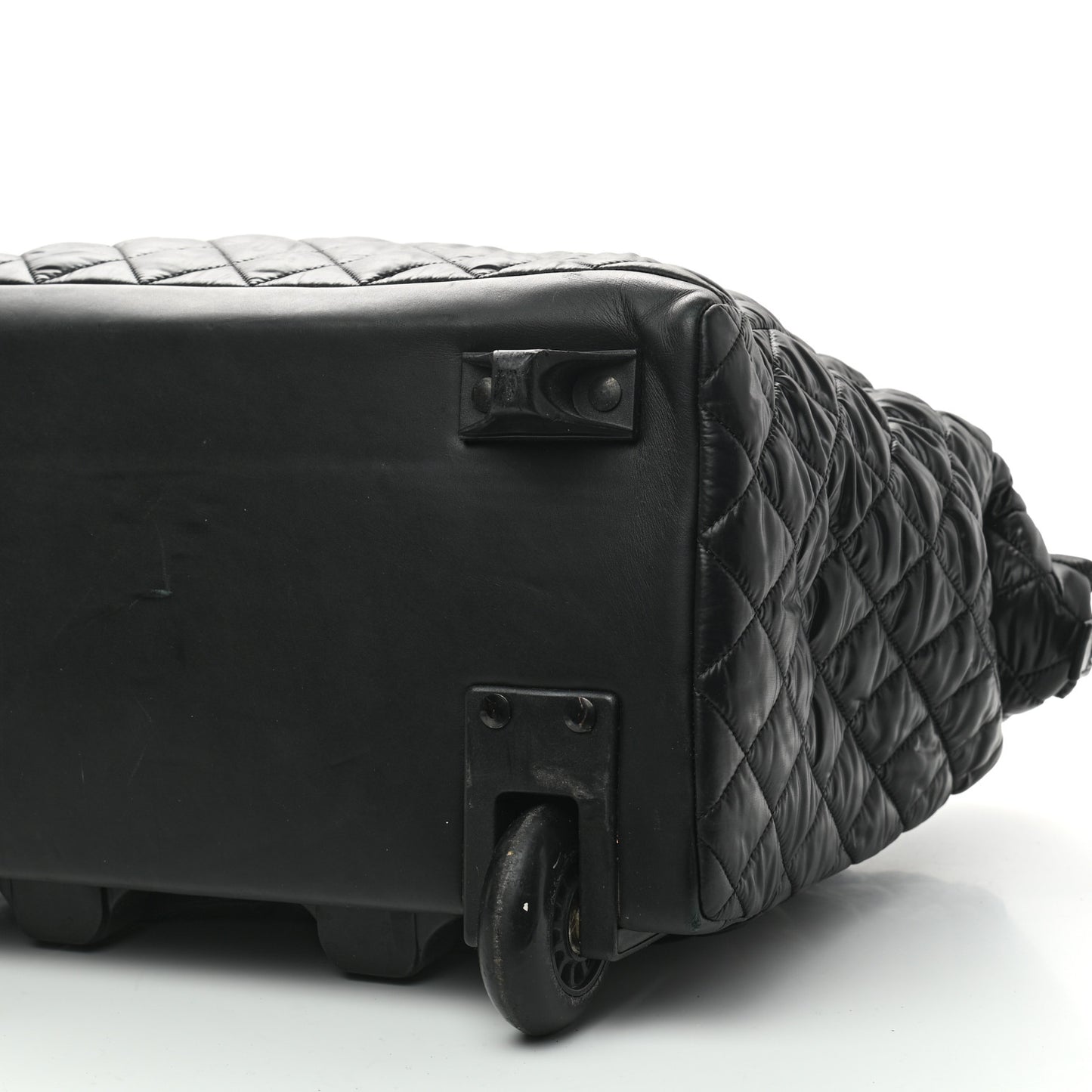 Nylon Quilted Coco Cocoon Trolley Black