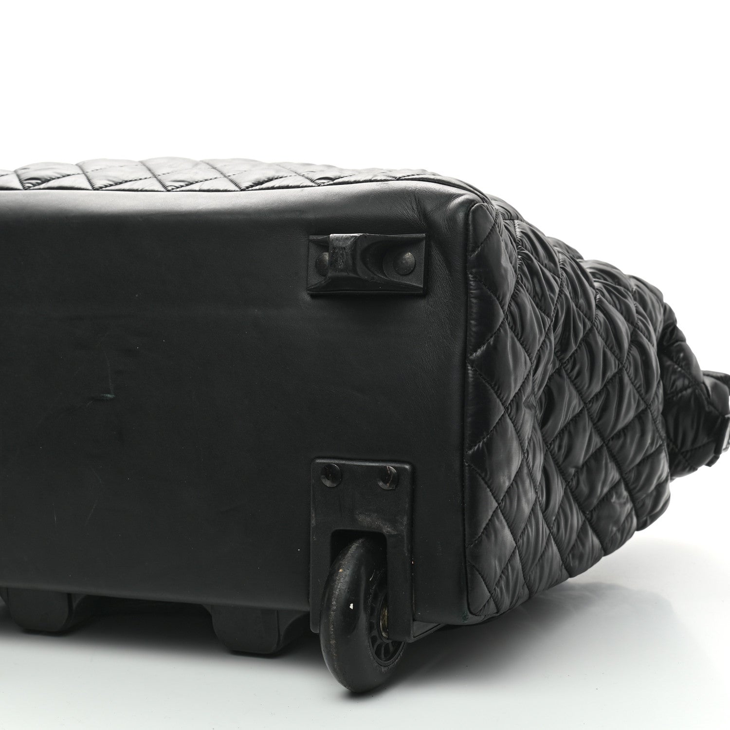 Chanel Nylon Quilted Coco Cocoon Trolley Black 8 of 11