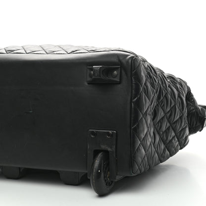 Chanel Nylon Quilted Coco Cocoon Trolley Black 8 of 11