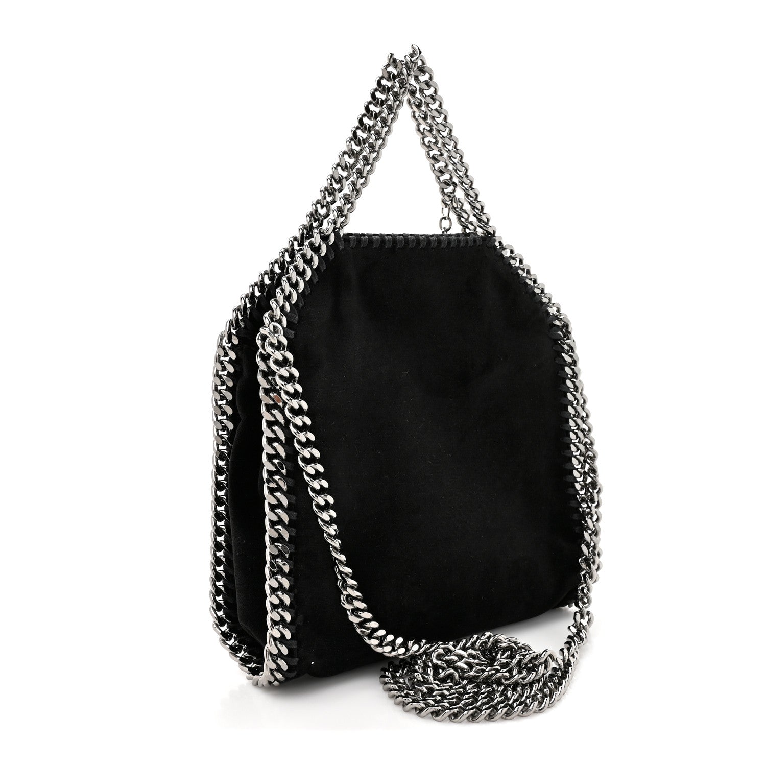 Stella McCartney X DISNEY Shaggy Deer Crystal Fantasia Tiny Falabella Tote Tote Black 3 of 10