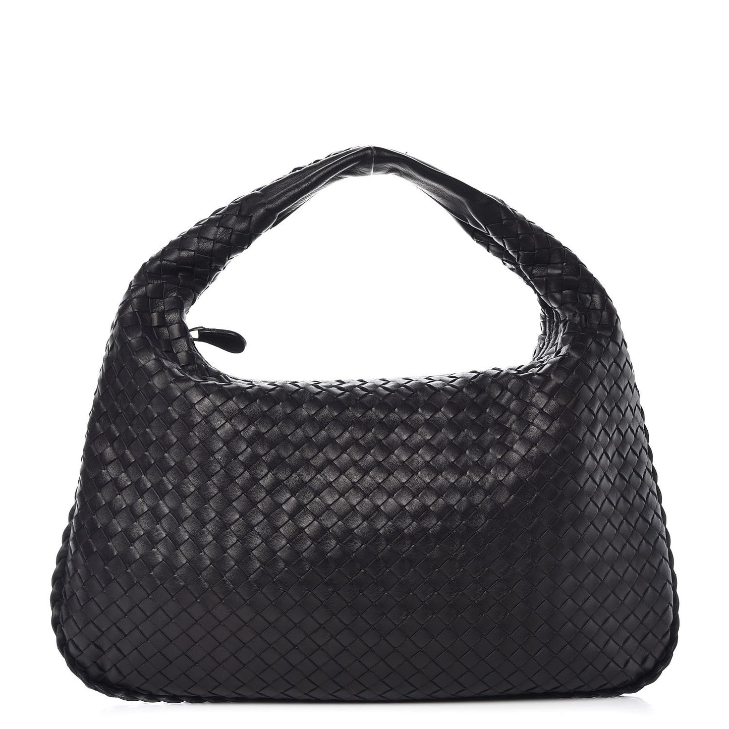 Nappa Intrecciato Medium Veneta Hobo Tourmaline