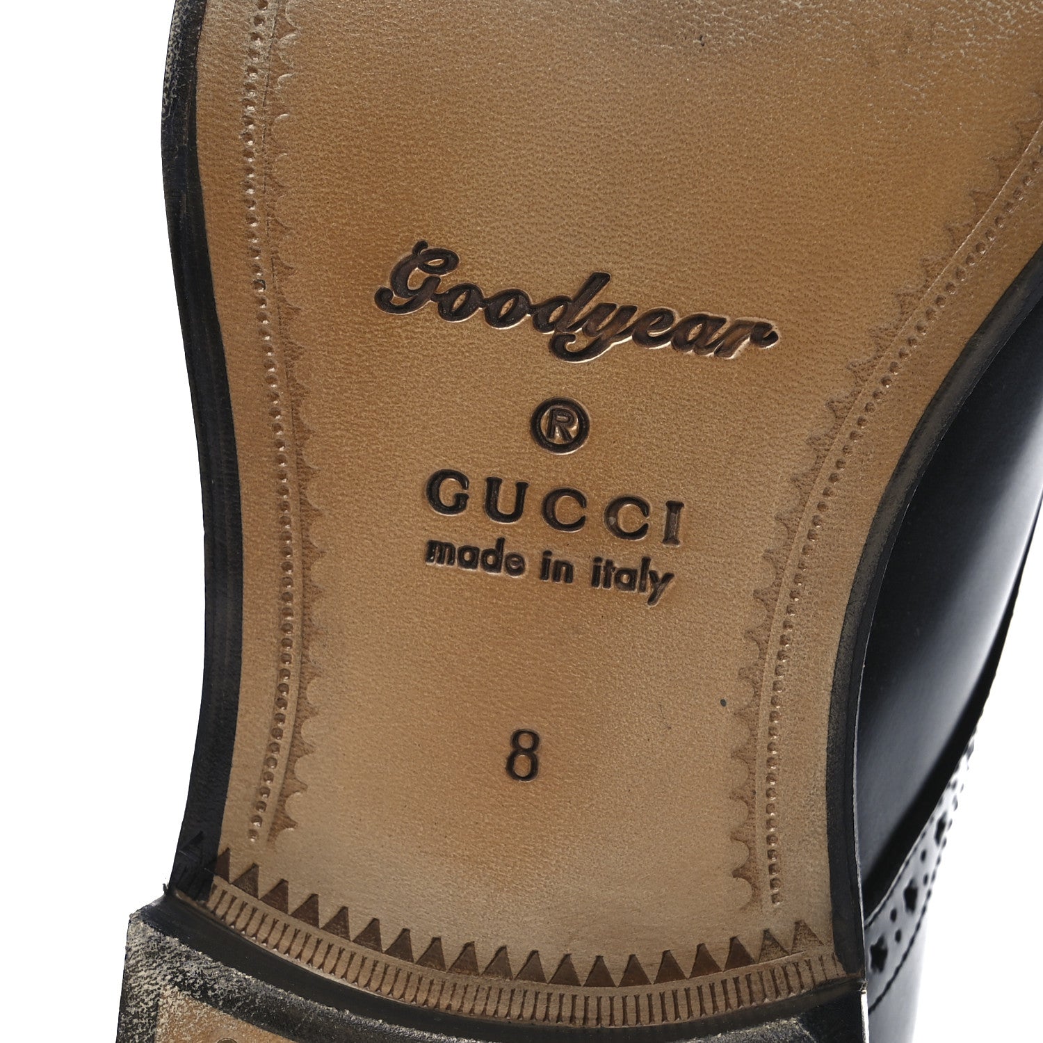 Gucci Calfskin Mens Double Monk Strap Loafers 8 Black 8 of 11