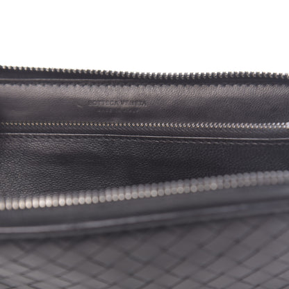 Bottega Veneta Nappa Intrecciato Zip Around Wallet Black 12 of 14