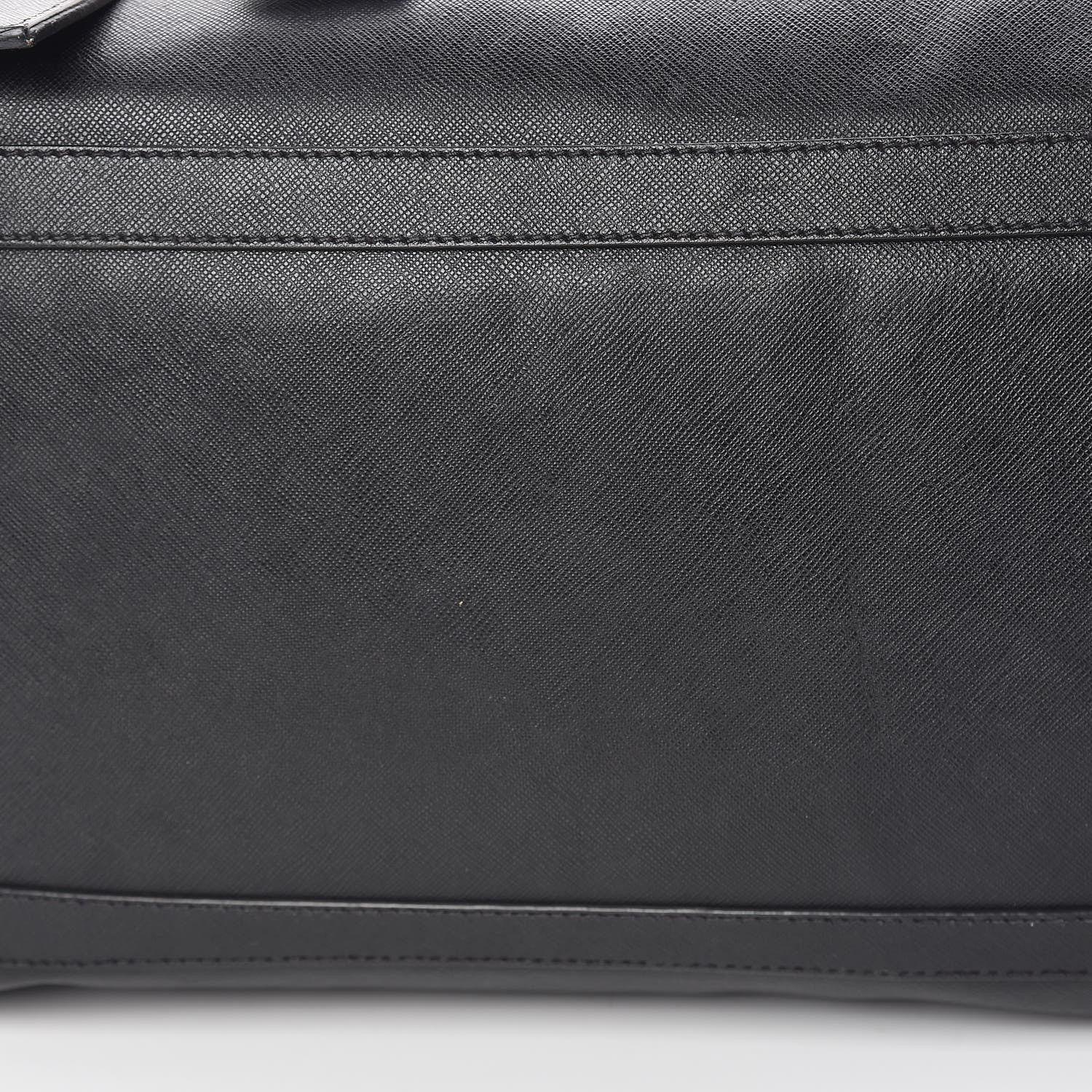 Prada Saffiano Duffle Travel Bag Black 18 of 18