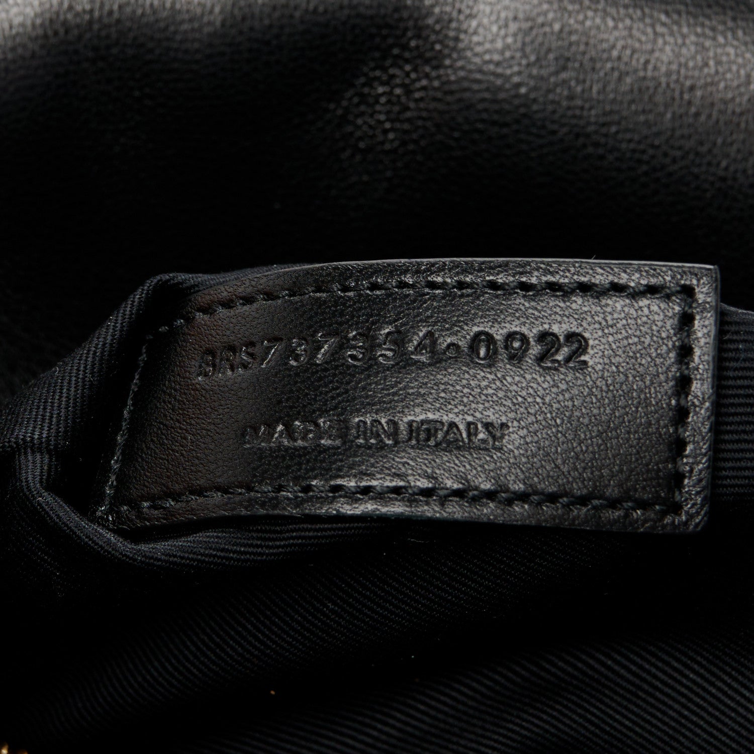 Saint Laurent Lambskin Carre Quilted Le Maillon Satchel Black 7 of 11