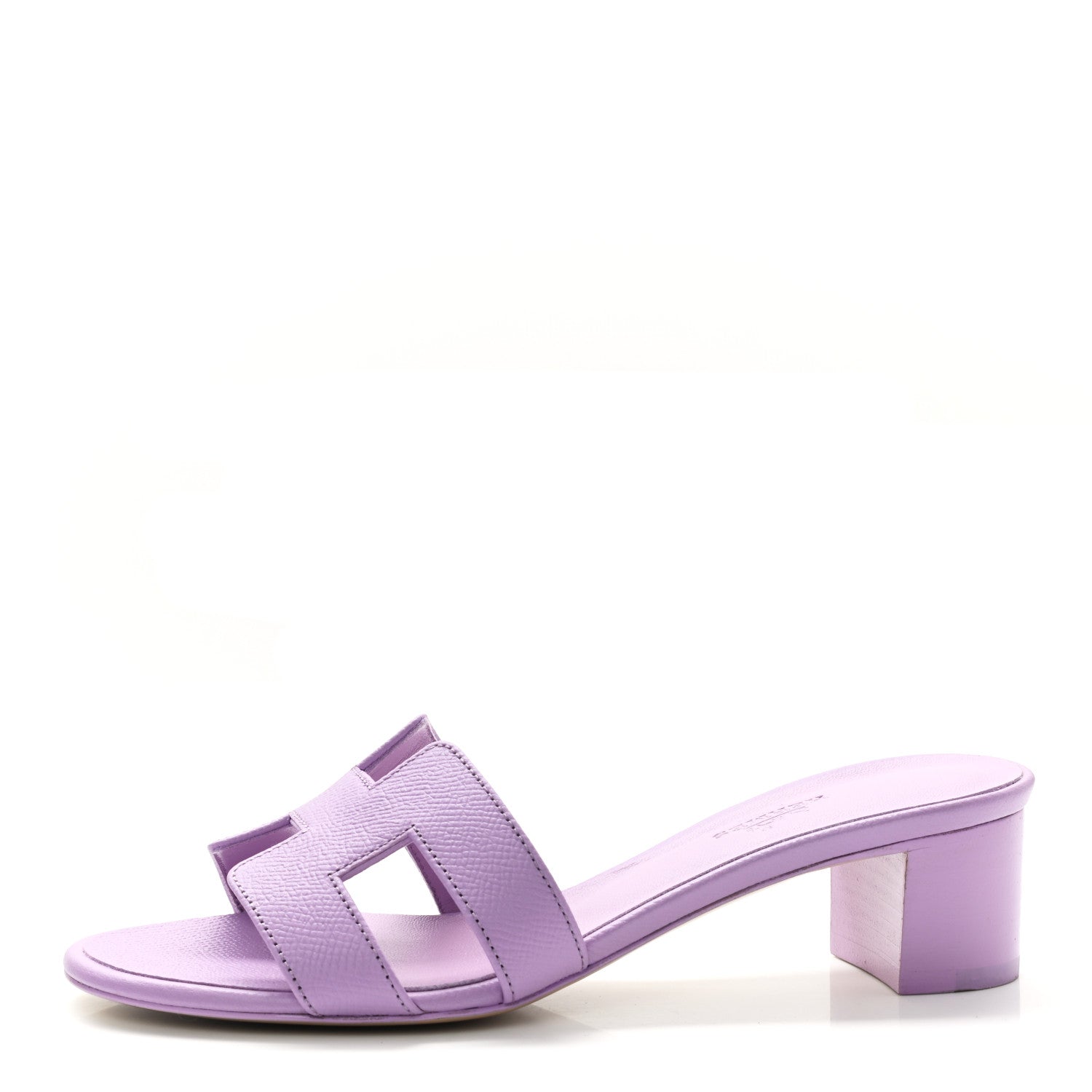Hermes Epsom Oasis Sandals 35.5 Violet Amethyste 1 of 9