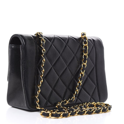 Chanel Lambskin Quilted Small Single Flap Bag Black 3 of 15