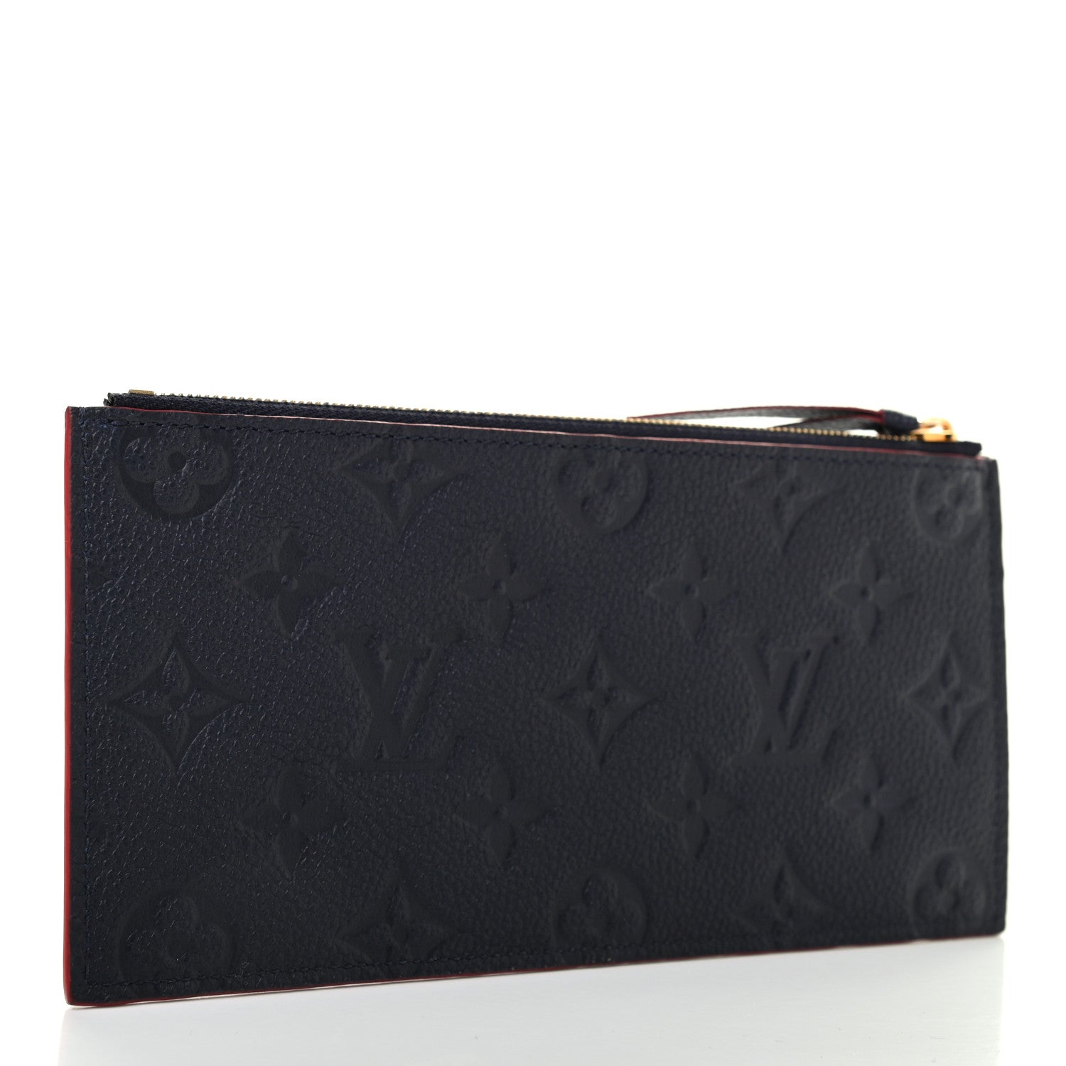 Louis Vuitton Empreinte Felicie Chain Wallet Zippered Insert Marine Rouge 3 of 6