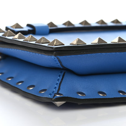 Valentino Garavani Nappa Small Rockstud Wristlet Clutch Light Sapphire 7 of 9