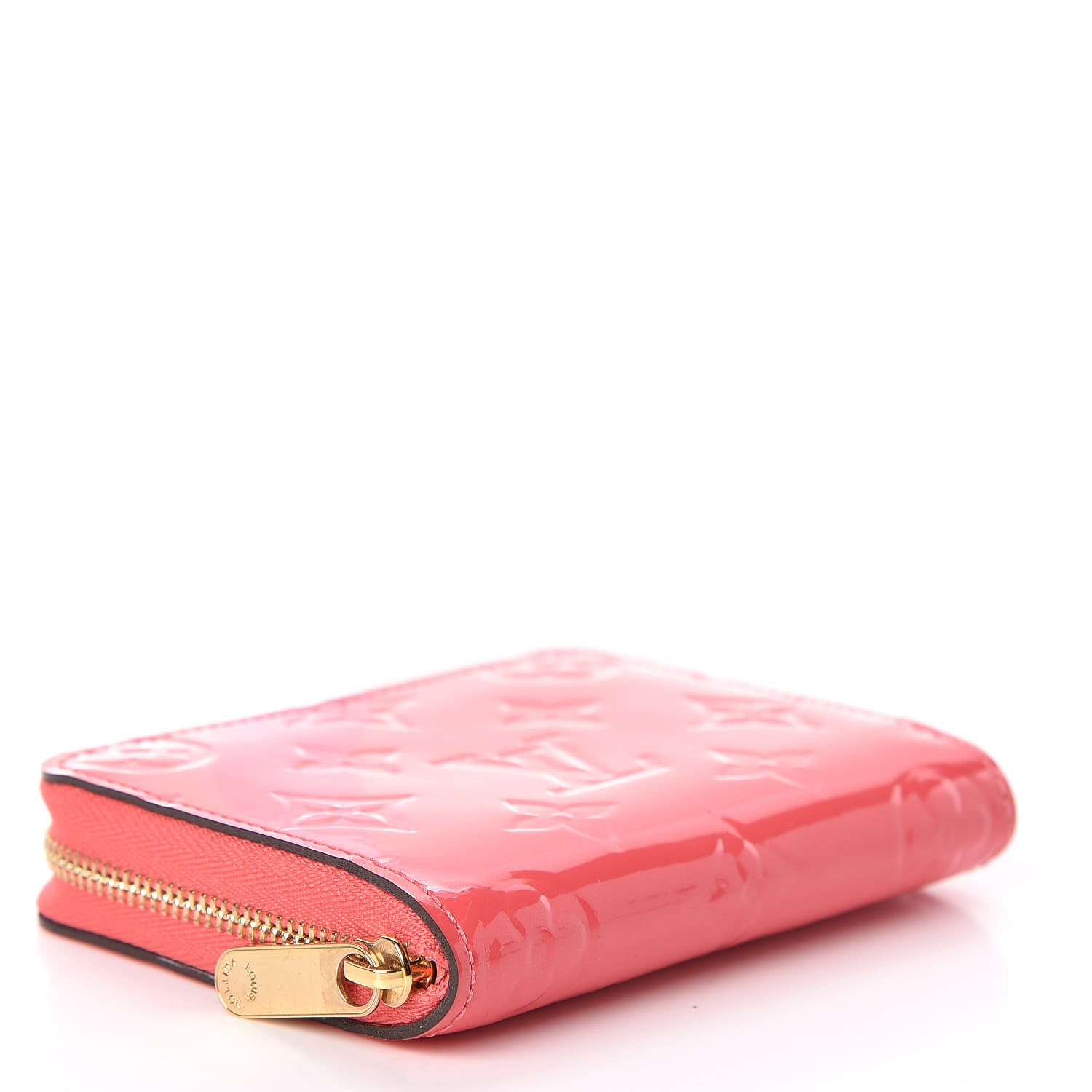 Louis Vuitton Vernis Zippy Coin Purse Rose Litchi 4 of 12