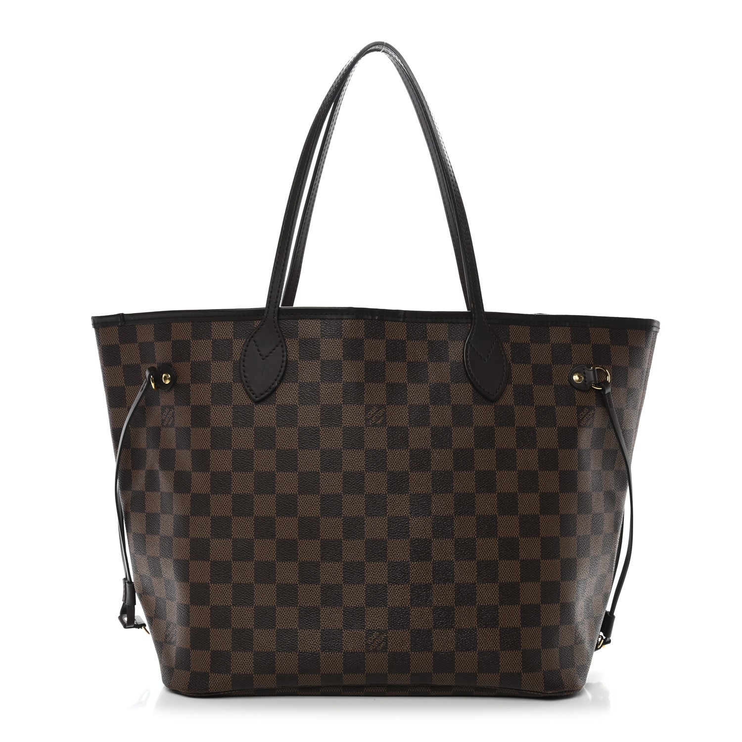 Louis Vuitton Damier Ebene Neo Neverfull MM Rose Ballerine 1 of 15