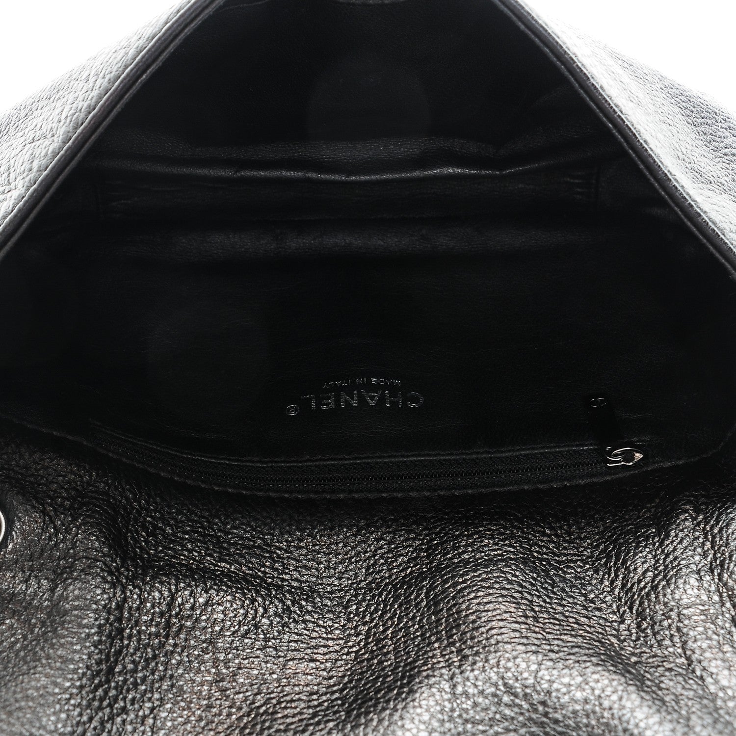 Chanel Deerskin Small Luxe Ligne Flap Black 5 of 7