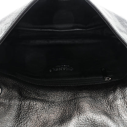 Chanel Deerskin Small Luxe Ligne Flap Black 5 of 7