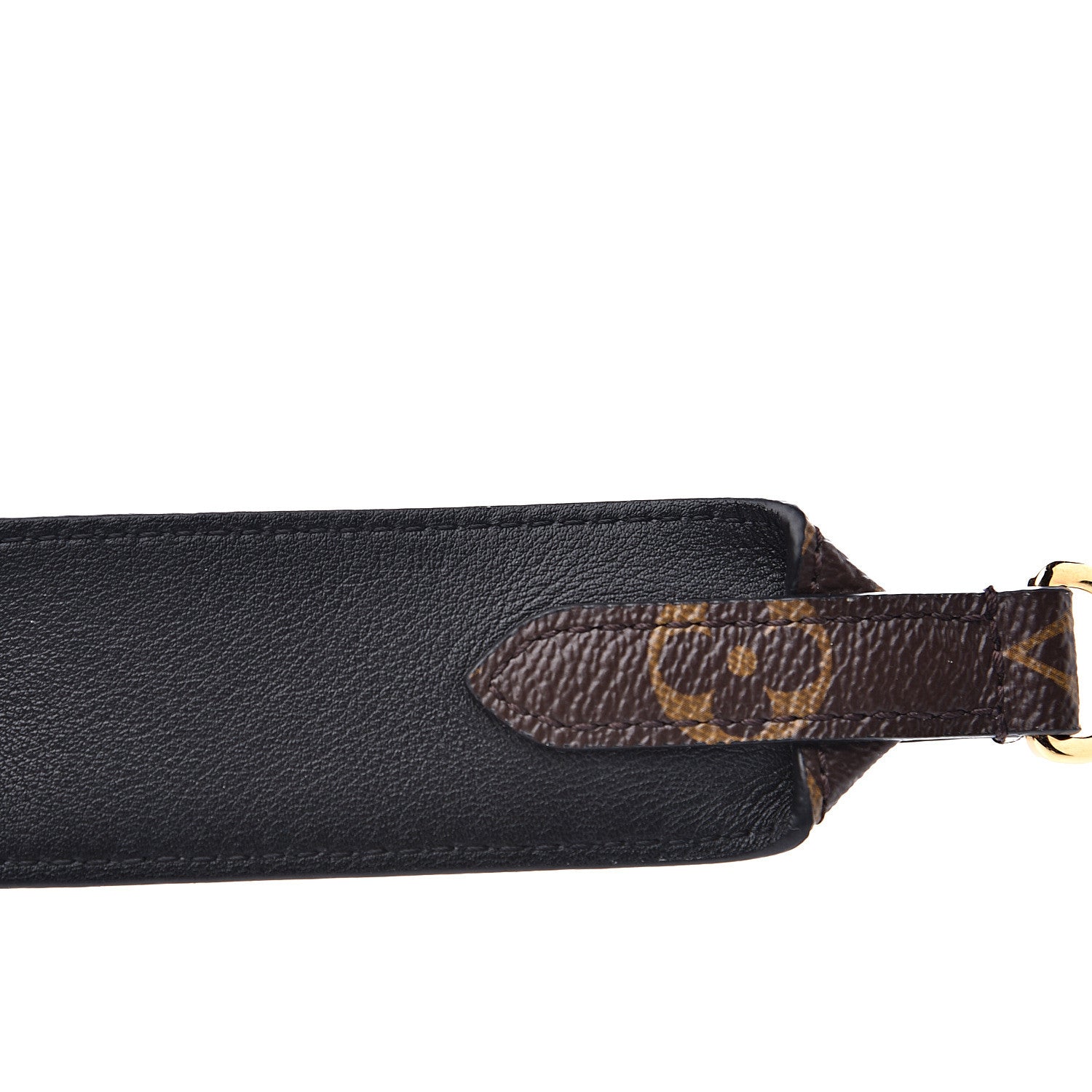 Louis Vuitton Monogram Bandouliere Shoulder Strap Black 4 of 5