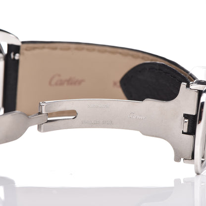Cartier Stainless Steel Alligator 42mm Ronde Solo Automatic Watch 6 of 11