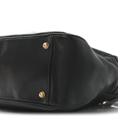 Gucci Pebbled Calfskin Blondie Studded Tote Black 10 of 10