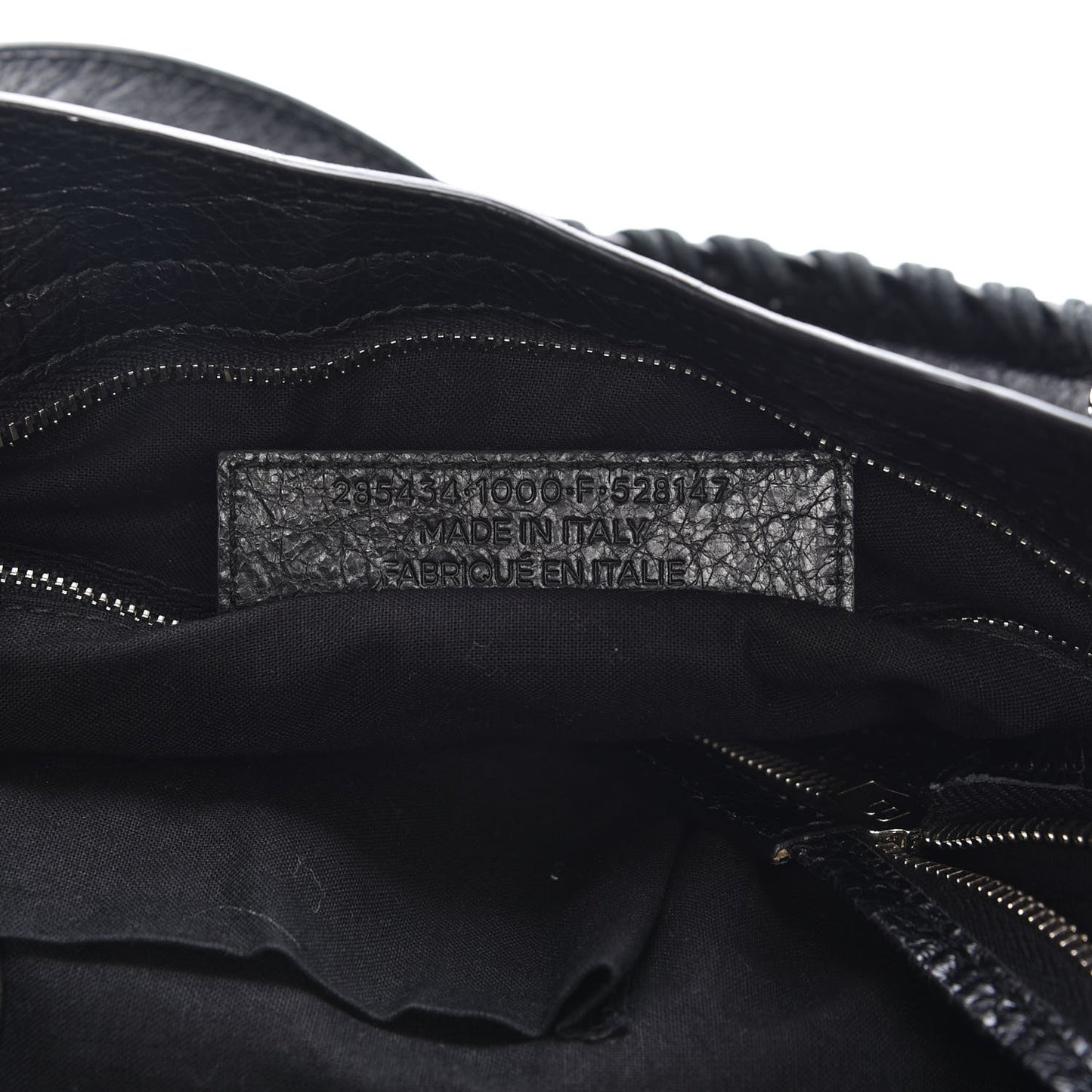 Agneau Giant 12 Silver Hardware Town Black