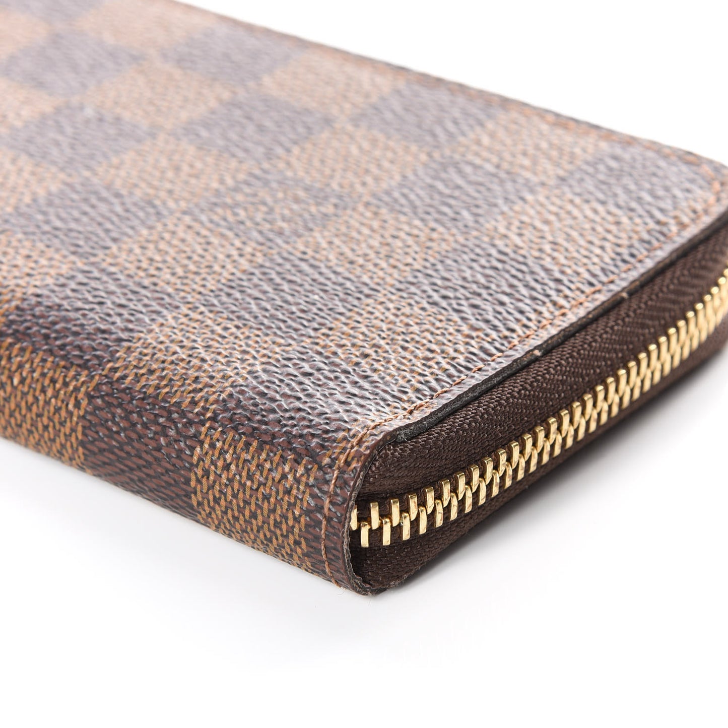 Damier Ebene Clemence Wallet Rose Ballerine