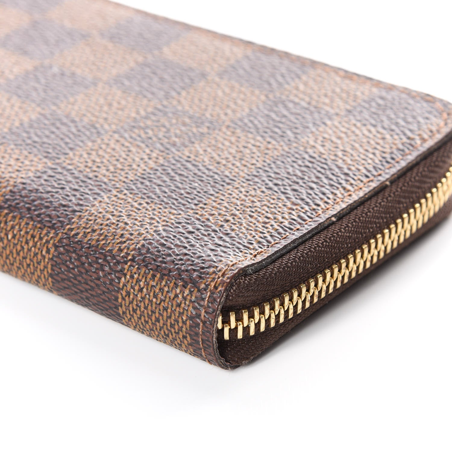 Louis Vuitton Damier Ebene Clemence Wallet Rose Ballerine 5 of 11