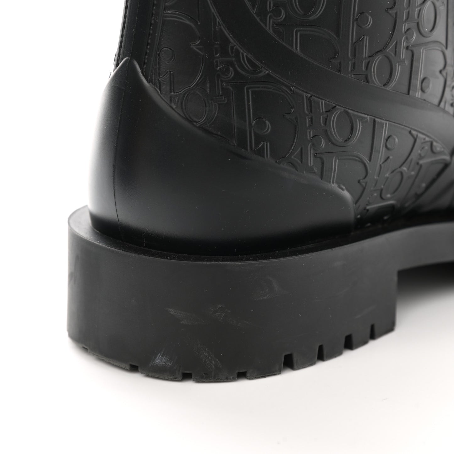 Oblique Rubber Diorcamp Boots 39 Black