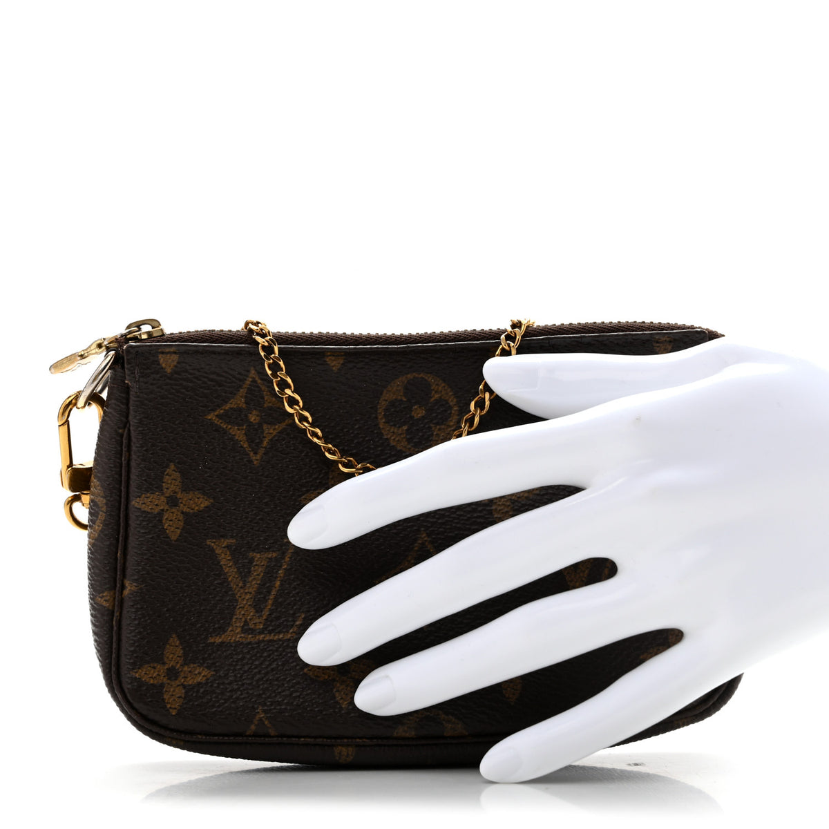 Louis Vuitton Monogram Mini Pochette Accessories 2 of 10