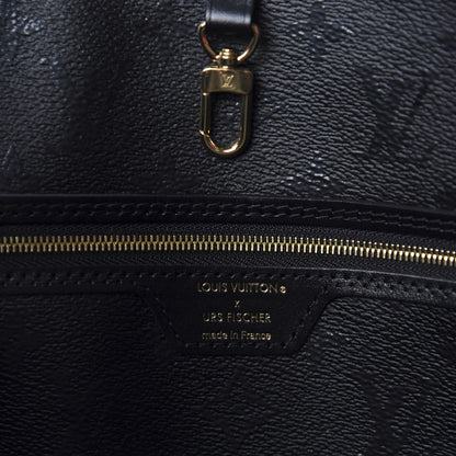 Louis Vuitton X UF Tufted Monogram Neverfull MM Black Red 8 of 11